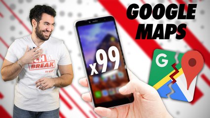 Il loue 99 smartphones et "casse" Google Maps - Tech a Break #42