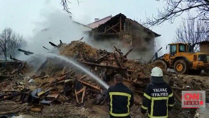 Isparta'da yangında 3 kardeş can verdi