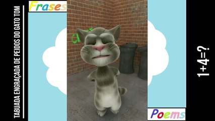 Divirta-se com a Tabuada Engraçada de Peidos do Gato Tom! 😂