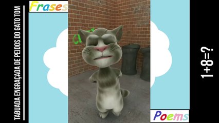 Divirta-se com a Tabuada Engraçada de Peidos do Gato Tom! 😂