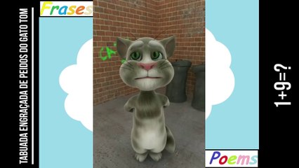 Divirta-se com a Tabuada Engraçada de Peidos do Gato Tom! 😂