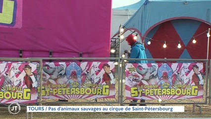 Tours Pas d'animaux sauvages au cirque de Saint Pétersbourg