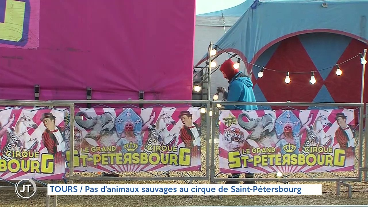 Tours Pas d'animaux sauvages au cirque de Saint Pétersbourg