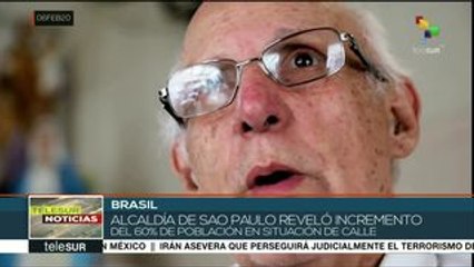 Población en situación de calle en Sao Paulo creció 60%, según censo