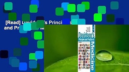 [Read] Davidson's Principles and Practice of Medicine Complete