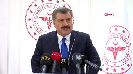 Sağlık bakanı koca koronavirüse ilişkin konuştu