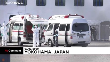 Coronavirus: Cruise ship Diamond Princess locked down at Yokohama Habour