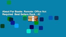 About For Books  Remote: Office Not Required  Best Sellers Rank : #2