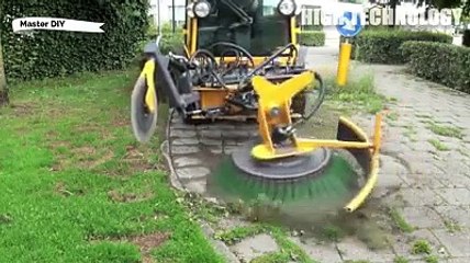Mesin pemotong rumput ini canggih dan keren