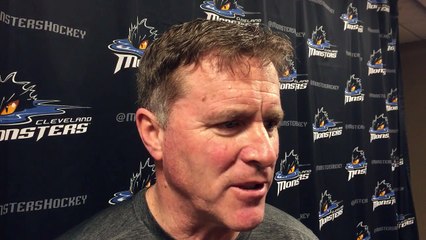 Cleveland Monsters 020720 Pregame Interviews