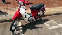 Batida entre motos no Bairro Brasília deixa um ferido