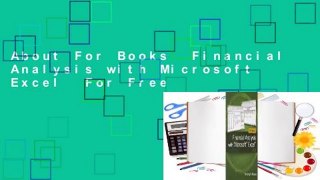 About For Books  Financial Analysis with Microsoft Excel  For Free