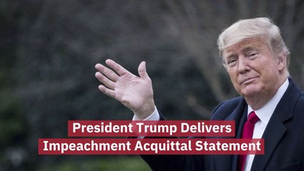 Скачать видео: President Trump's Latest Impeachment Comments