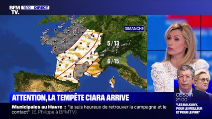 Story 4 : La tempête Ciara devrait arriver entre dimanche et lundi - 07/02