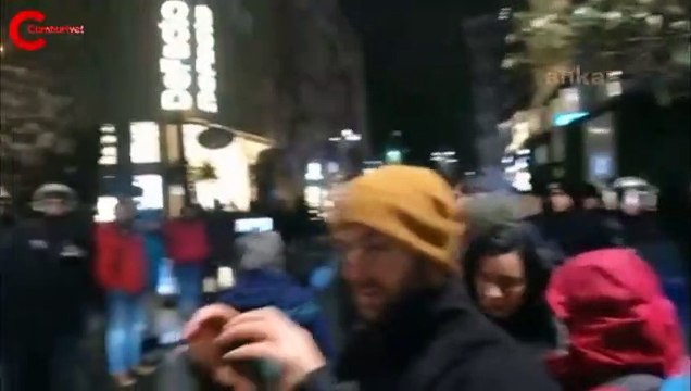 Kanal İstanbul protestosuna polis müdahalesi