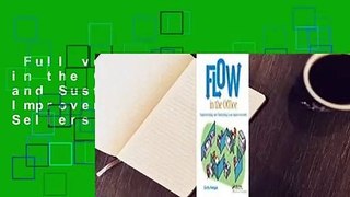 Full version  Flow in the Office: Implementing and Sustaining Lean Improvements  Best Sellers