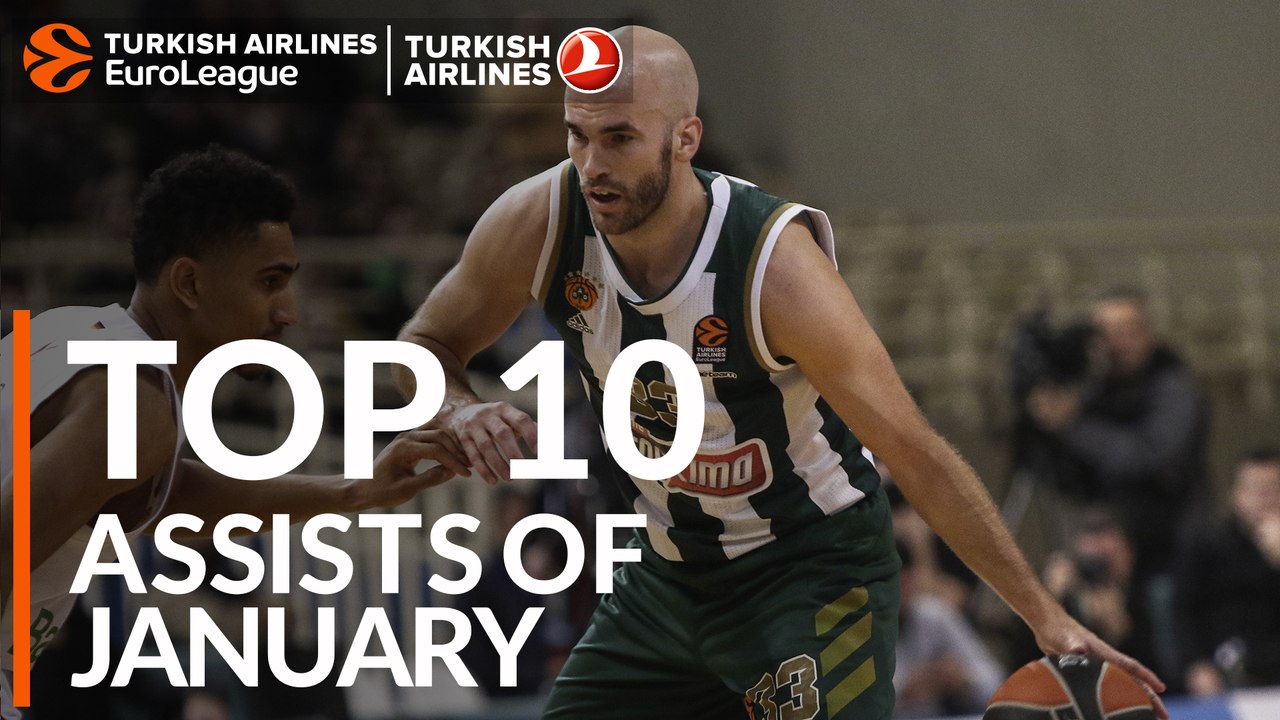 Turkish Airlines EuroLeague, Top 10 Assists of...