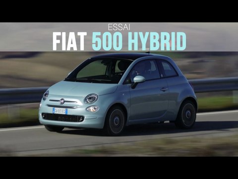 Essai Fiat 500 Hybrid Launch Edition