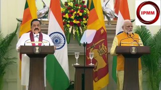 PM modi and Sri lankan PM Joint Press Meet