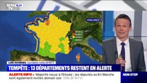 Tempête Ciara: 13 départements restent en alerte