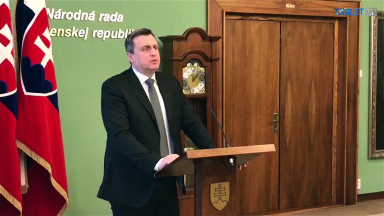 ZÁZNAM: Brífing predsedu Národnej rady SR Andreja Danka