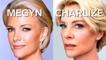 'Bombshell' won the Oscar for best makeup and hairstyling. Here's how Charlize Theron transformed into Megyn Kelly.
