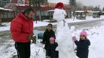 Cizre’de 6 yıl aradan sonra kar yağdı, 7'den 70'e herkes doyasıya eğlendi