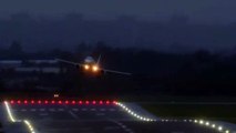 La borrasca Ciara dificulta el aterrizaje y despegue de aviones en el aeropuerto de Birmingham