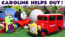 Thomas and Friends Caroline Rescue with Funny Funlings King Funling and Tom Moss Pranks in this Toy Story Family Friendly Full Episode English