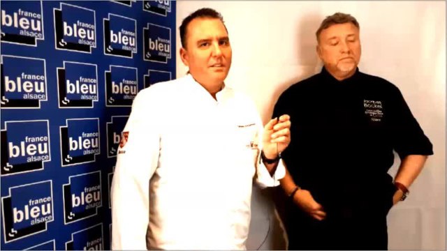 Une salade et du chocolat... pour la saint Valentin c'est ce qu'il y a de mieux avec Jacques BOCKEL, Chocolatier torréfacteur de Saverne et Stéphane FRIEDMANN, Chef du Relais des saveurs à Marlenheim