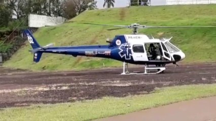 Vítima de grave acidente de trânsito na PR-574 entre Anahy e Corbélia é trazida à Cascavel