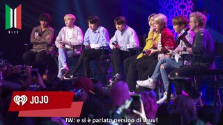 [SUB ITA] 200128 BTS @ iHeartRadio Live with Jojo Wright