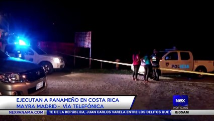 Ejecutan a panameño en Costa Rica - Nex Noticias