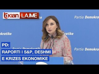 PD: Raporti S&P, deshmi e krizes ekonomike