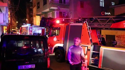 Sobadan çıkan yangın evi küle döndürdü