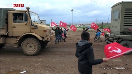 Sınıra askeri sevkiyat sürüyor