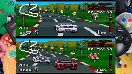 Top Gear (Snes) Parte 1 - Fazendo as corridas do torneio dos Estados Unidos