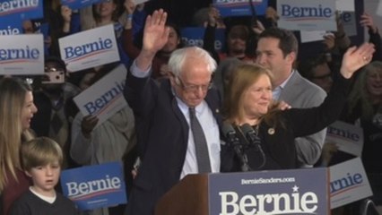 Sanders lidera los sondeos en Nuevo Hampshire por delante de Buttigieg