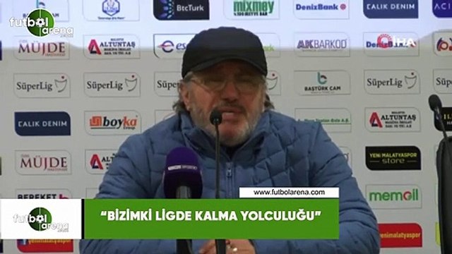 Mustafa Reşit Akçay: Bizimki ligde kalma yolculuğu