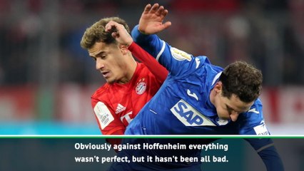 Flick confident Coutinho slump won't last at Bayern