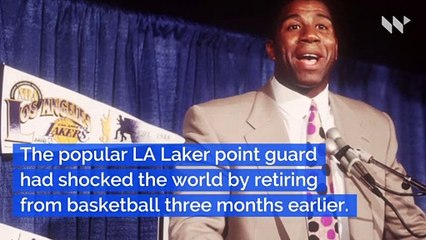 This Day in History: Magic Johnson Returns for All-Star Game (Sunday, February 9th)