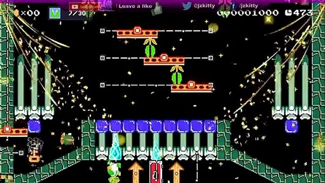 LET'S PLAY SUPER MARIO MAKER 2 - SPACE MARIO INVADERS LEVEL