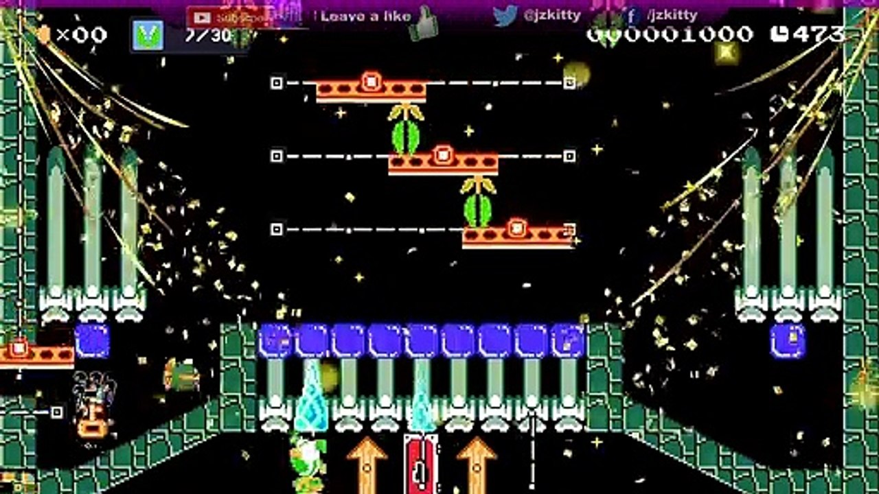 LET'S PLAY SUPER MARIO MAKER 2 - SPACE MARIO INVADERS LEVEL