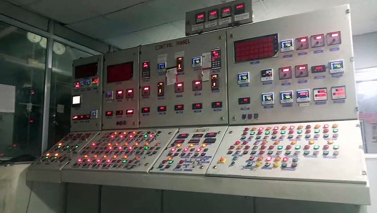 Boiler control room