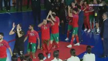 لحظات تتويج المنتخب الوطني بكأس إفريقيا للفوتسال - المغرب 2020