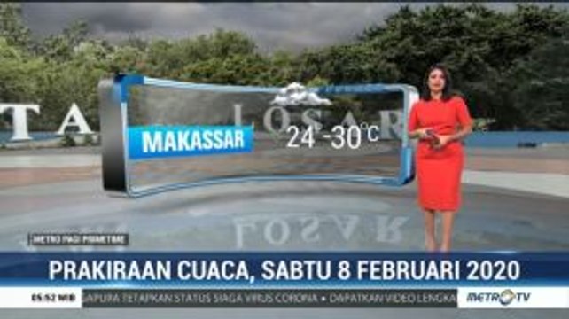 Prakiraan Cuaca, Sabtu 8 Februari 2020