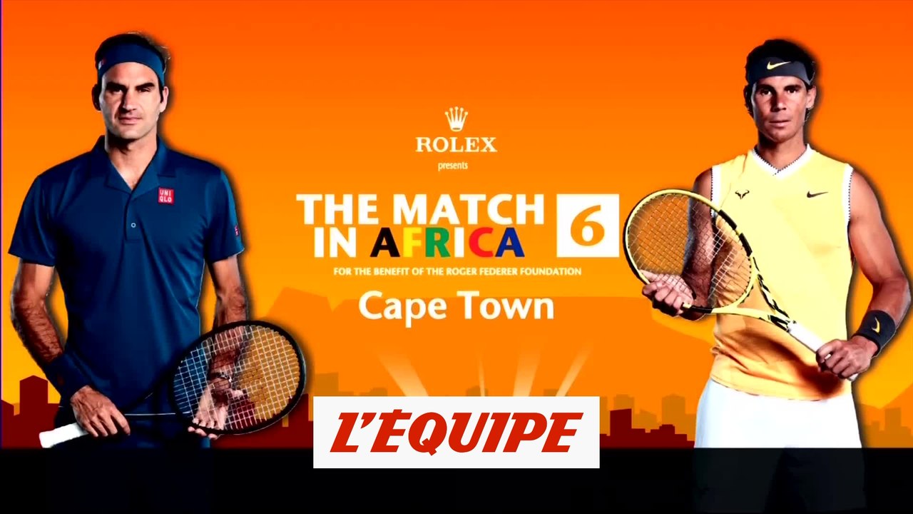 Les temps forts du show Federer-Nadal - Tennis - The match in Africa