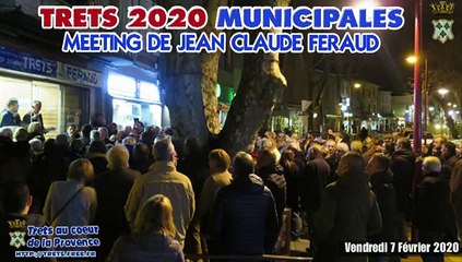 MUNICIPALES 2020  - Meeting JC FERAUD 7FEV2020 TRETS