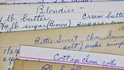 In the Pinterest Age, Family Recipe Cards Become Priceless Heirlooms