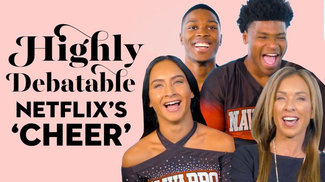 The Cast Of Netflix's 'Cheer' Answers Impossible Questions | Highly Debatable | Good Housekeeping